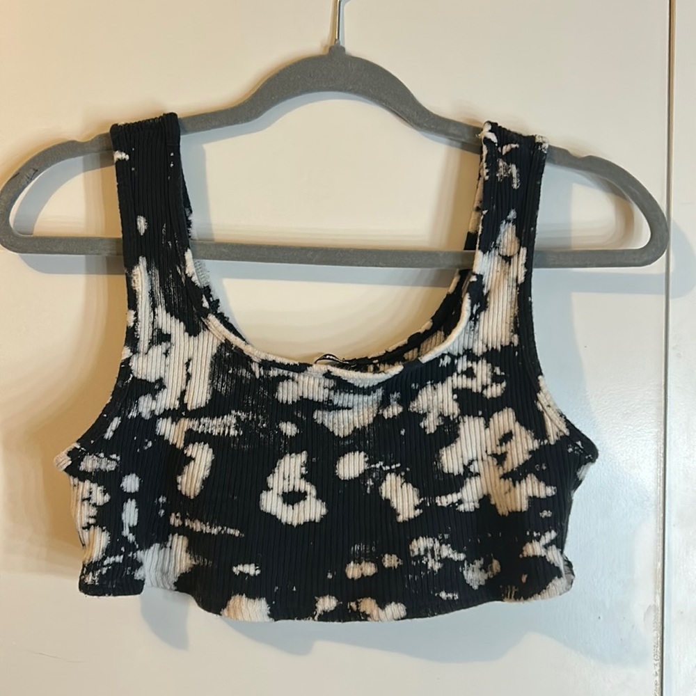 Fashion nova tie dye crop top